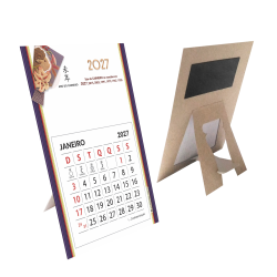 Calendário Ímã Carneiro Tradicional 2027