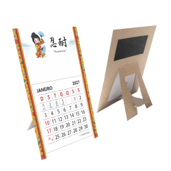 Calendário Ímã Dança dos Leques 2027