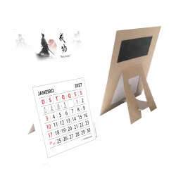 Calendário Ímã Samurai 2027